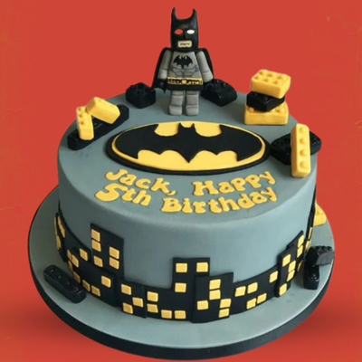 Batman Theme Cake