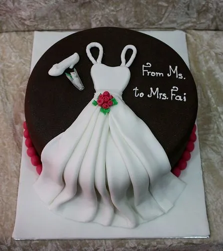 Bridal Dress Cake