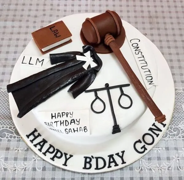 Lawyer Cake