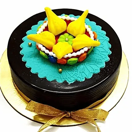 modak-decoration-chocolate-cake