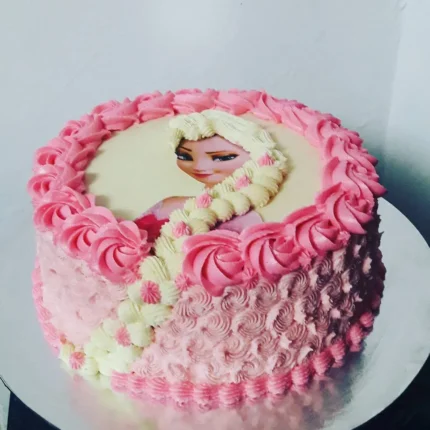 pink-elsa-cake