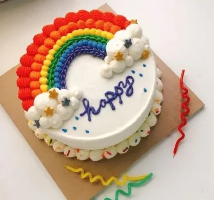 rainbow-color-cake