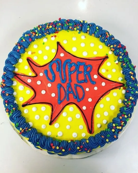 unique-super-dad-cake