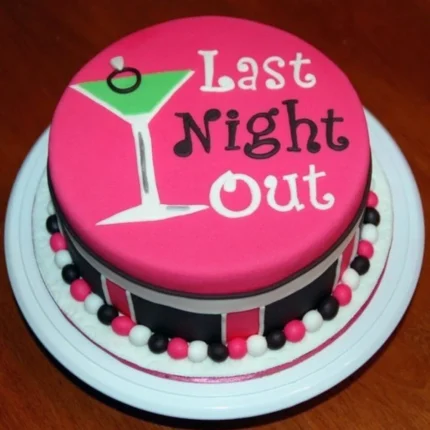 Last Night Out Cake