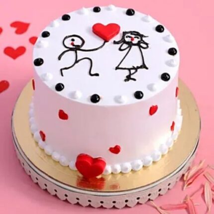 love-theme-couple-cake