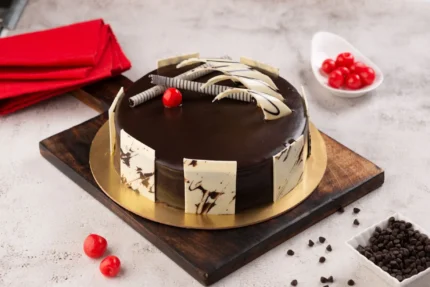 moist-chocolate-truffle-cake