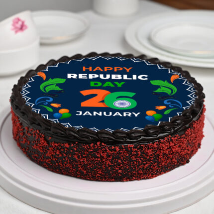 republic-day-truffle-photo-cake