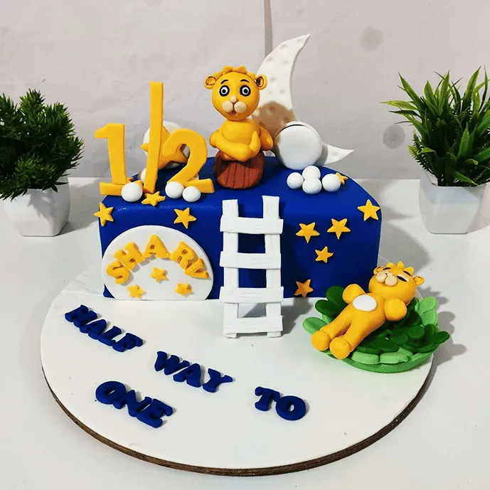 tiger-theme-birthday-cake